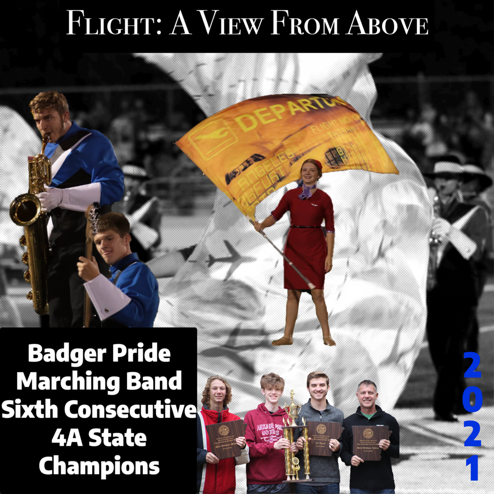 Badger Pride Marching Band State Champions