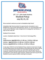 AHS MacBook Pickup-Insurance Update
